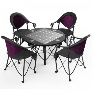 Smart sofabord til restaurant / hotel / cafe Solenergidrevet udemøbler